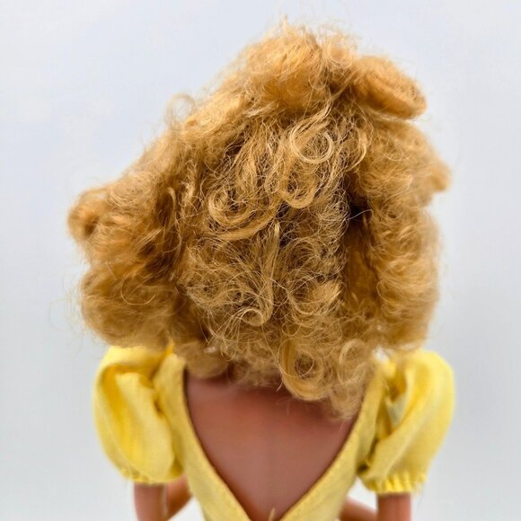 Vintage Magic Curl Barbie Doll 1981 3856 Original Yellow Dress Mattel Read - Picture 12 of 16